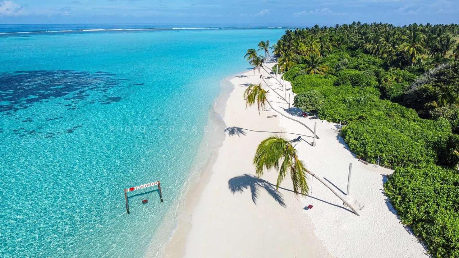 Sunny Beach Thoddoo-Atoll Exterior foto